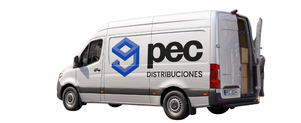 Camioneta de repartos PEC Distribuciones